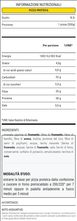 Pizza Proteica