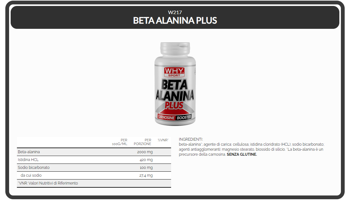 BETA ALANINA PLUS 90 cpr